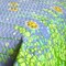 Dandelion Night Handmade Cotton Quilted Bedding Set Reversible Quilt with Sham(s), Vermicelli Stitching